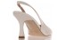 Sante off white λουστρίνι γόβα με λάστιχο στην φτέρνα 23-207 Γόβες